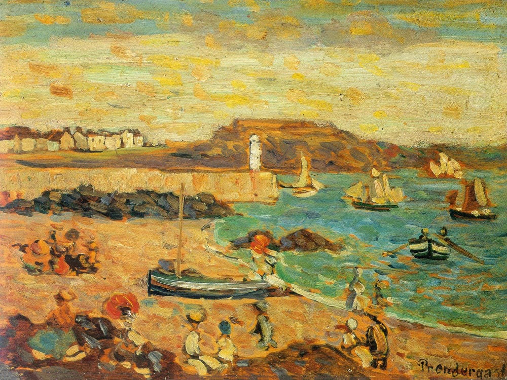 Study St Malo No 32 1907 By Maurice Prendergast - Image 7