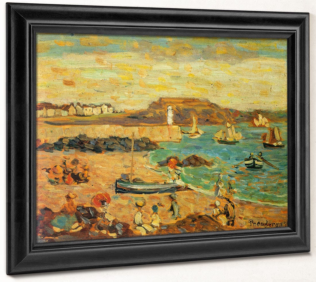 Study St Malo No 32 1907 By Maurice Prendergast - Image 8