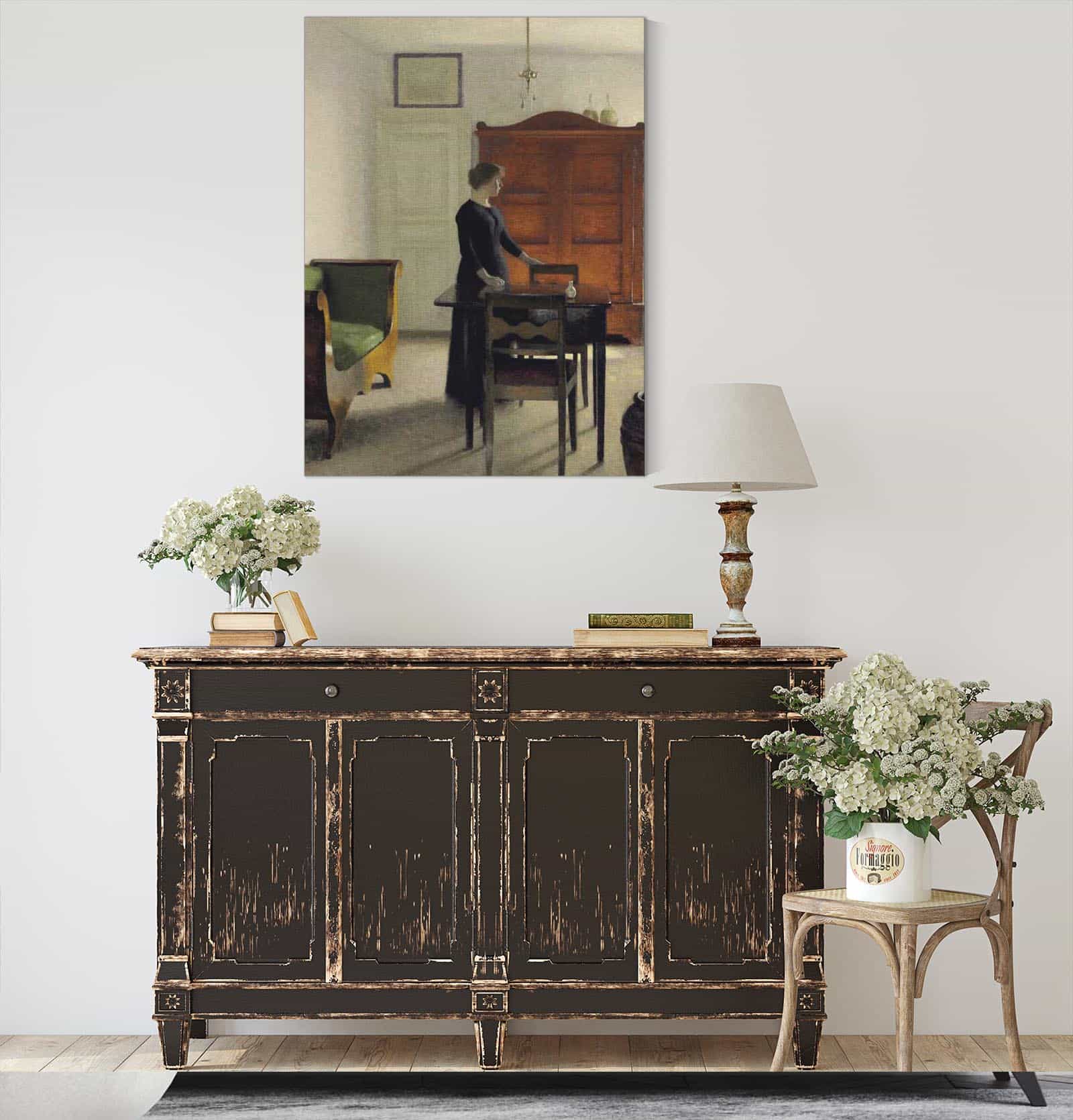 Stue by Vilhelm Hammershoi - Image 4