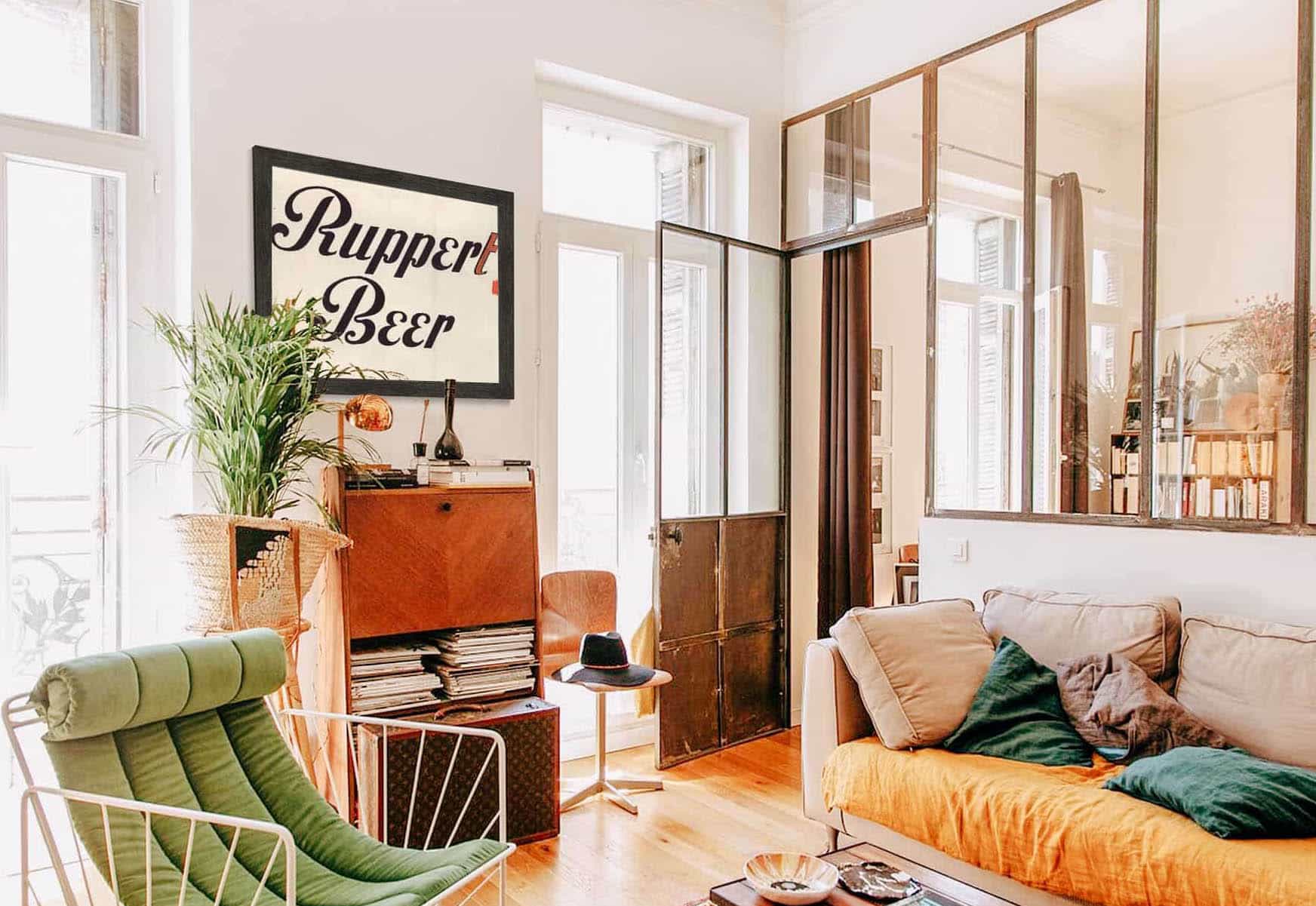 Stylized Logo For Ruppert Beer by Winold Reiss - Image 5