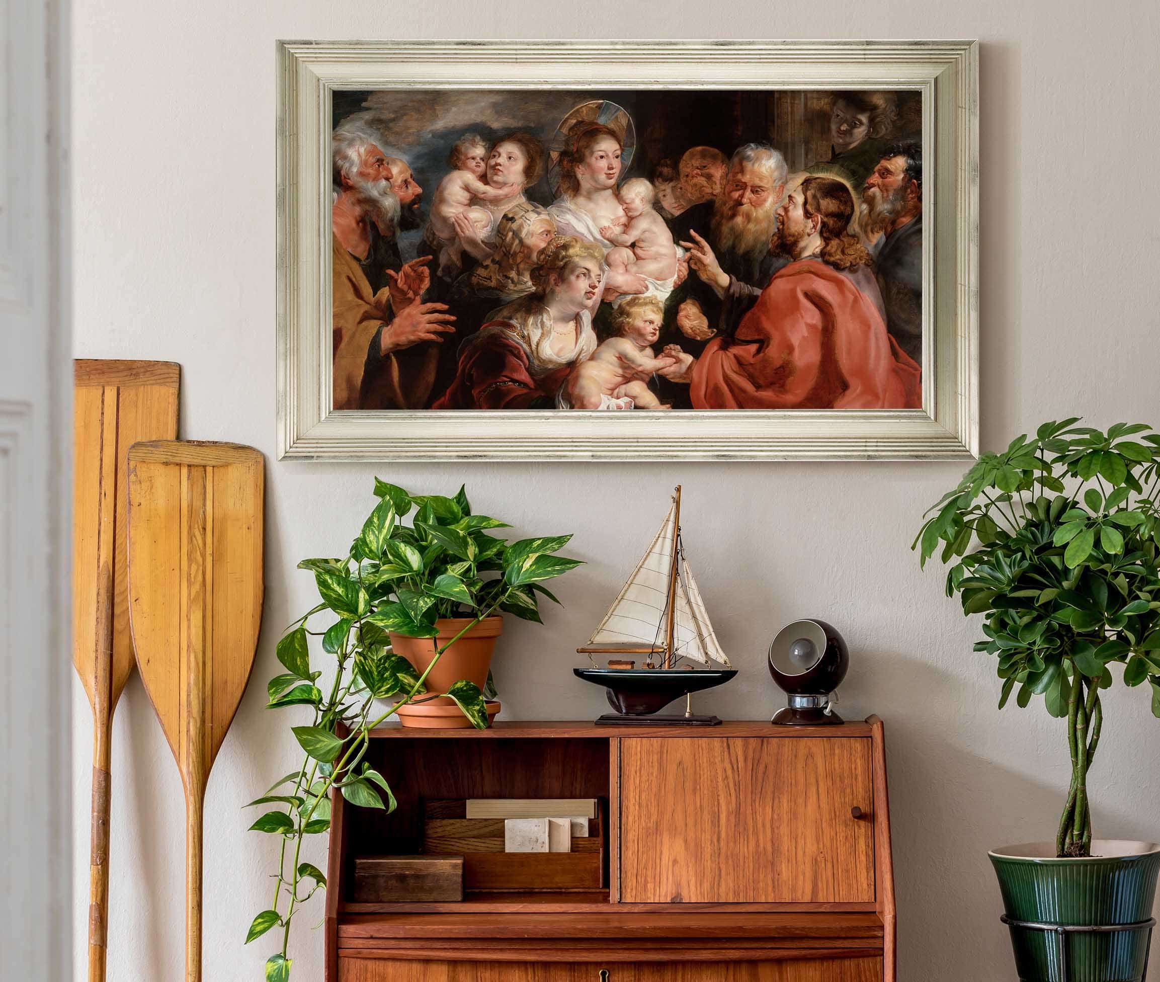 Suffer The Little Children To Come Unto Me by Jacob Jordaens - Image 6