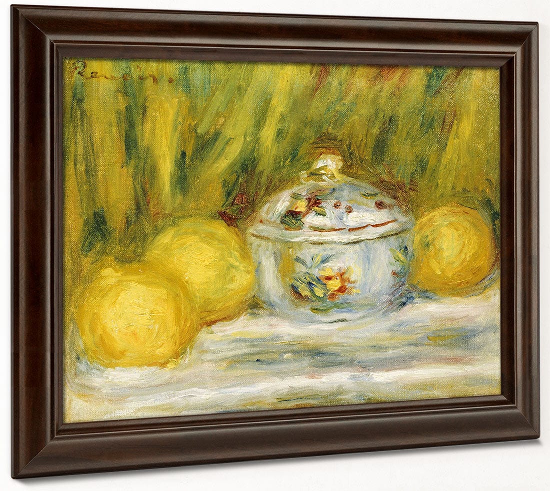 Sugar Bowl And Lemons By Pierre Auguste Renoir - Image 6