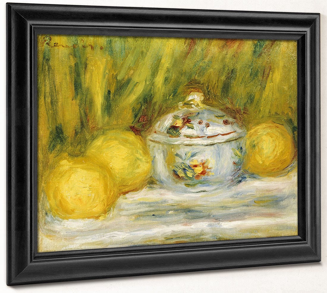 Sugar Bowl And Lemons By Pierre Auguste Renoir - Image 8