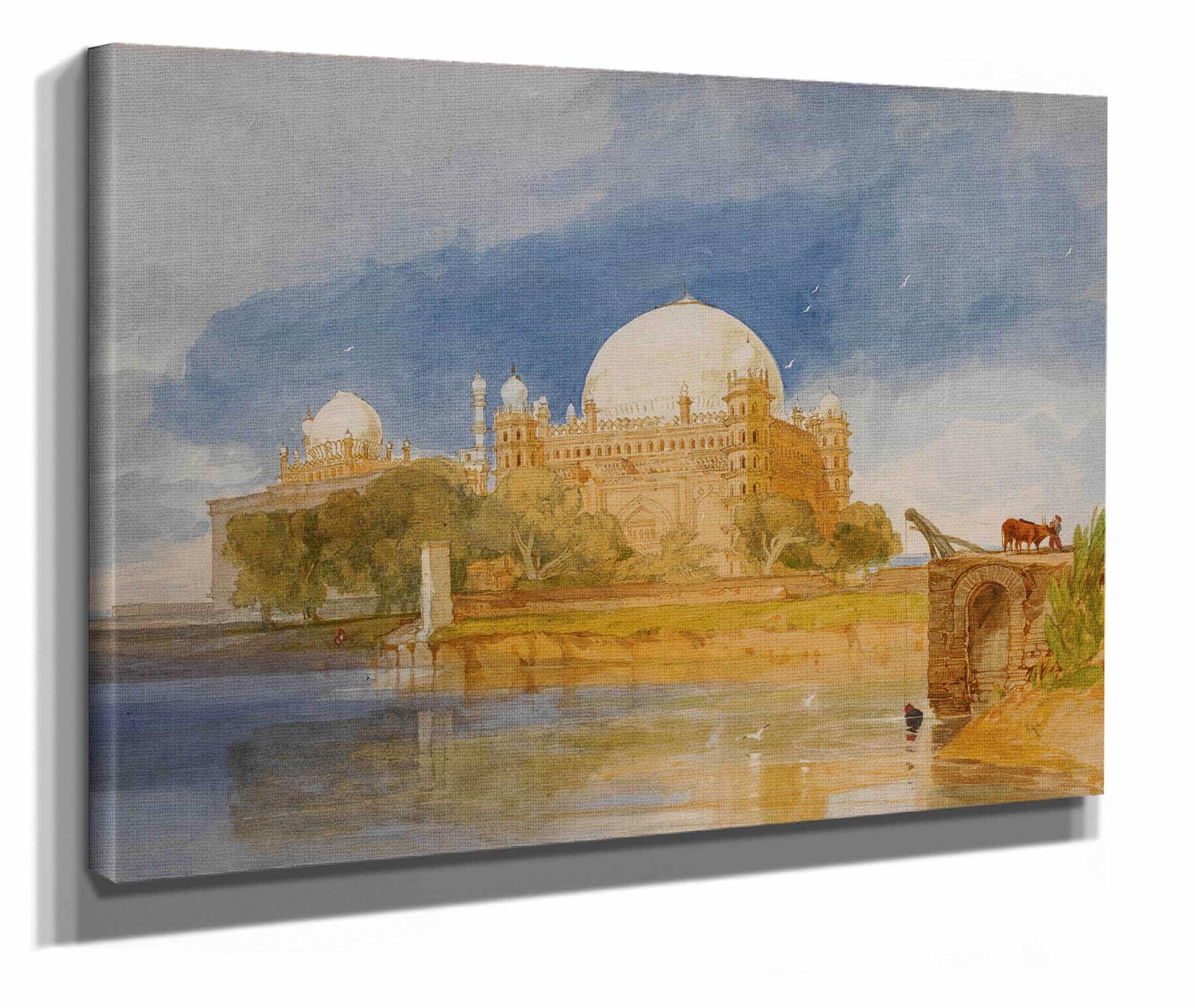 Sultan Mahamed Shahs Tomb Bejapore India by John Sell Cotman - Image 2