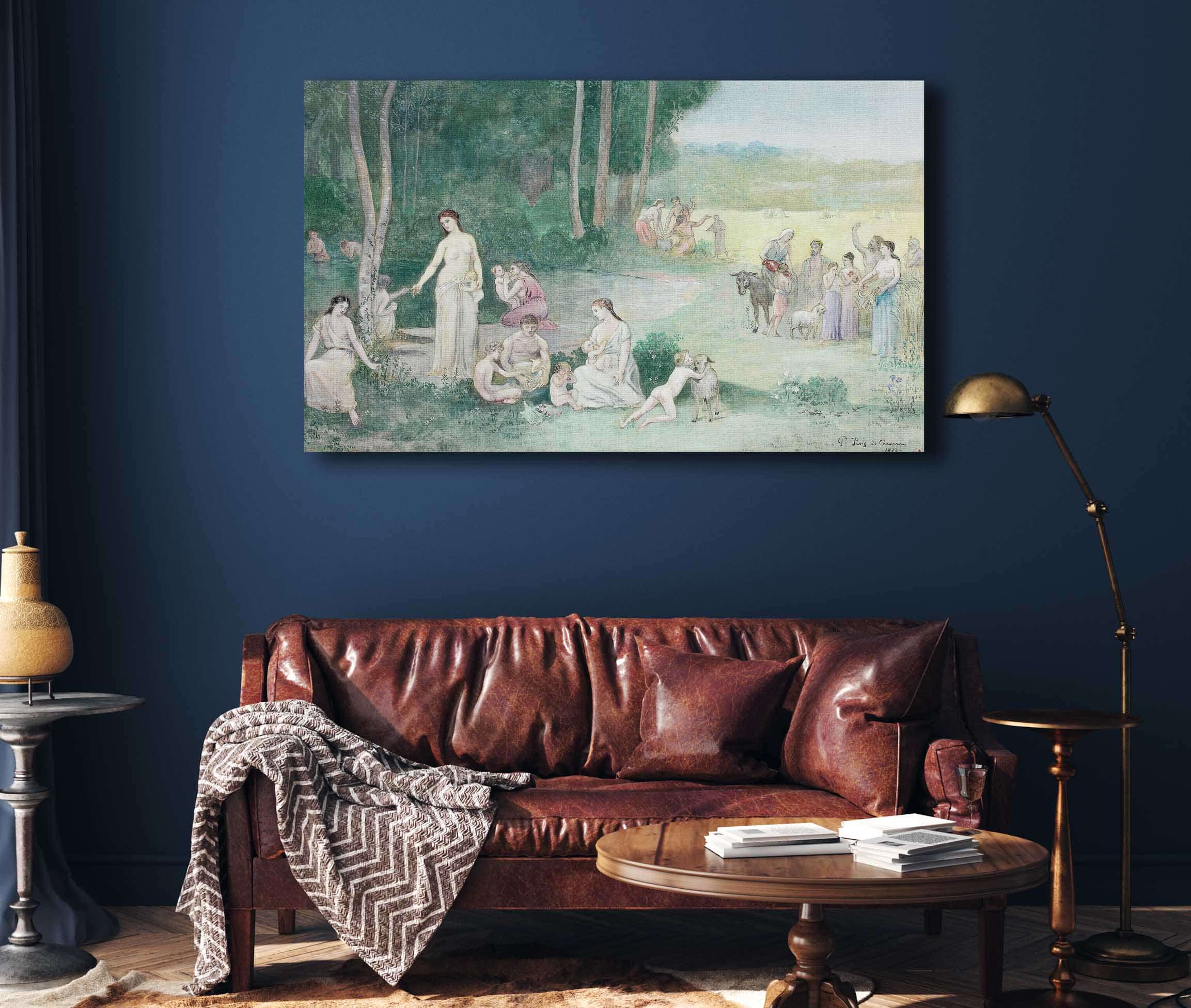 Summer by Pierre Puvis De Chavannes - Image 4