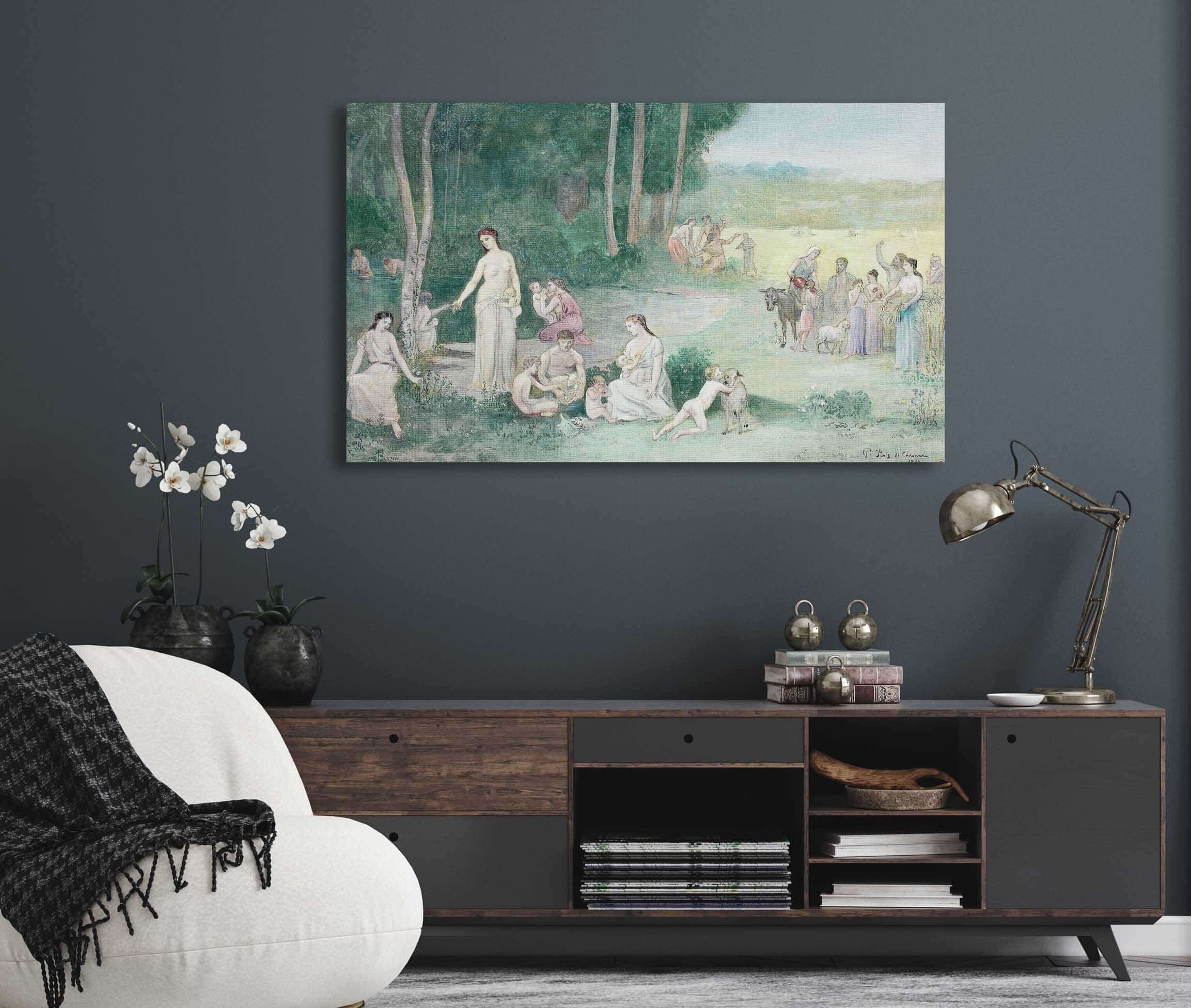Summer by Pierre Puvis De Chavannes - Image 5
