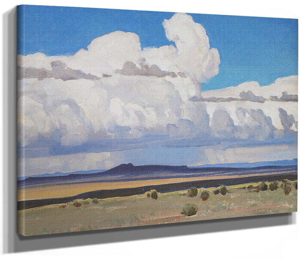 Summer Clouds, New Mexico (No. 409), 1931 By Walter Ufer