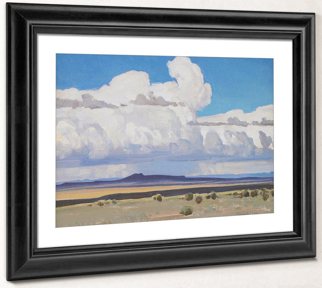 Summer Clouds, New Mexico (No. 409), 1931 By Walter Ufer - Image 2