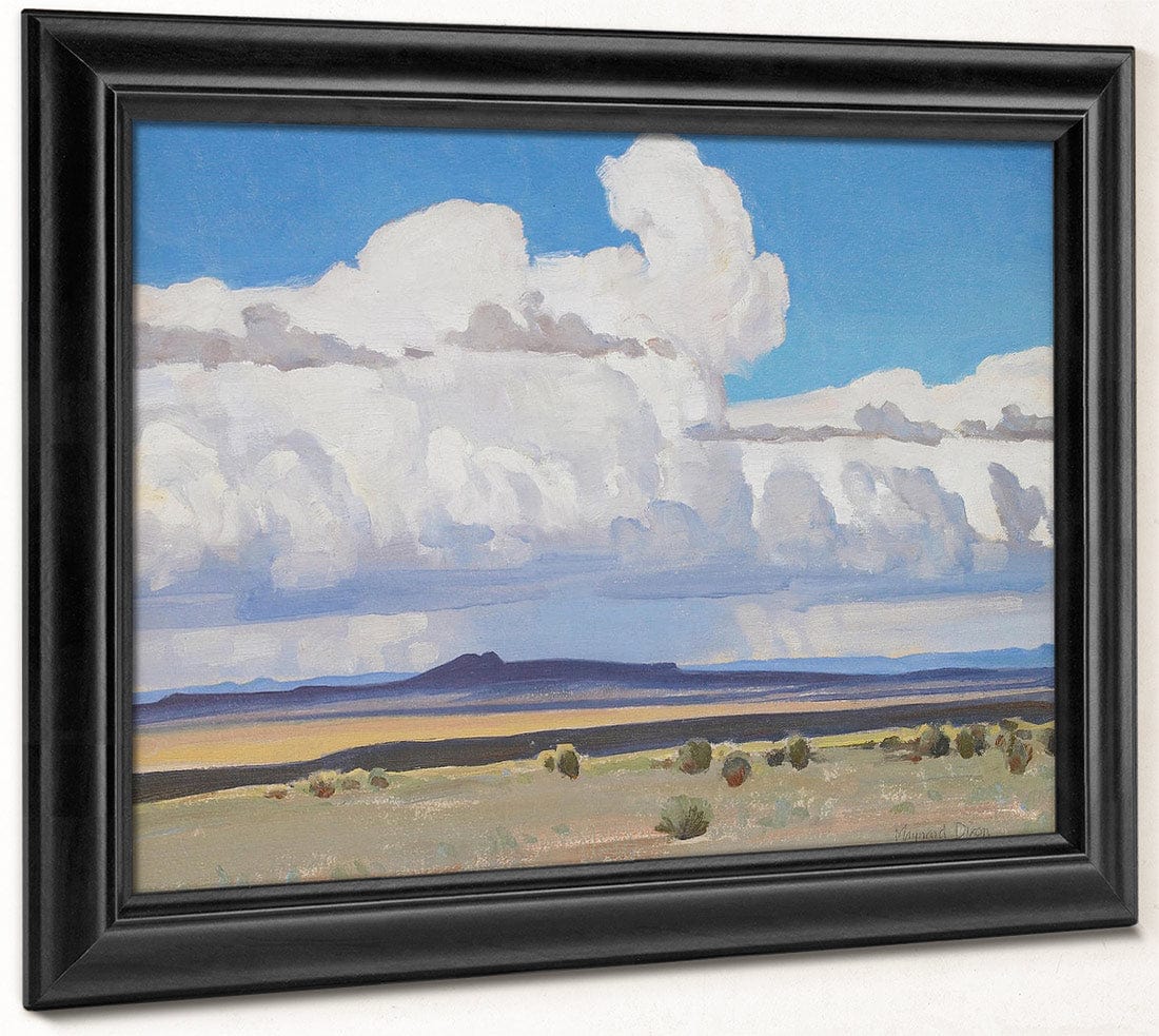 Summer Clouds, New Mexico (No. 409), 1931 By Walter Ufer - Image 6