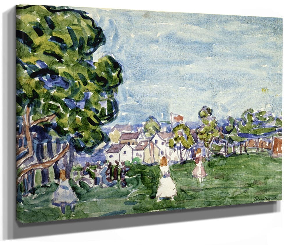 Summer Day, New England By Maurice Brazil Prendergast