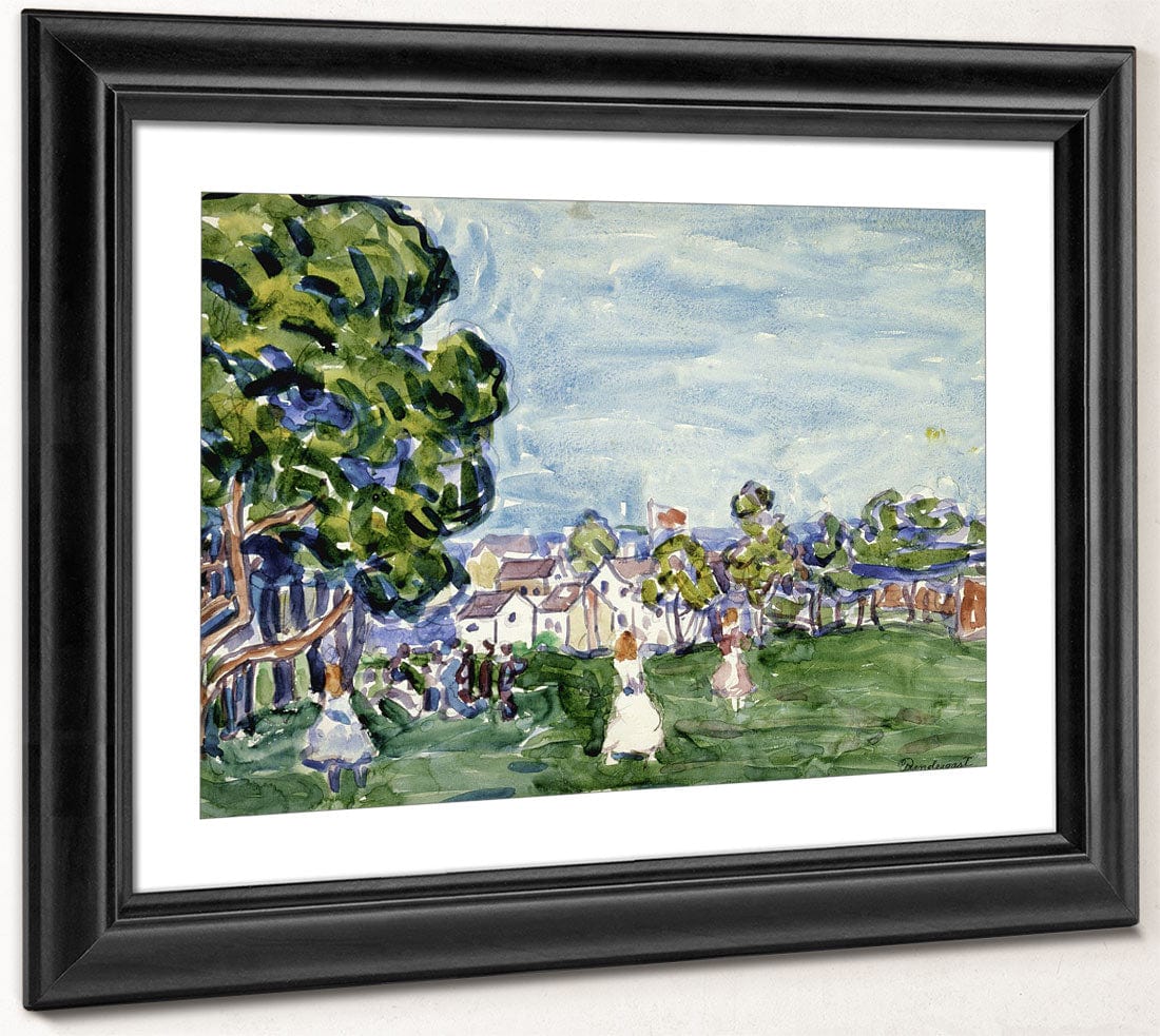 Summer Day, New England By Maurice Brazil Prendergast - Image 2
