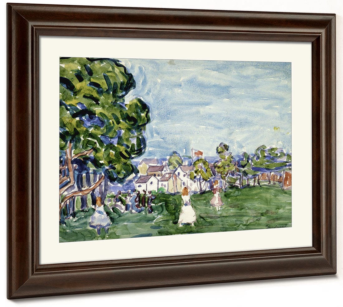 Summer Day, New England By Maurice Brazil Prendergast - Image 3