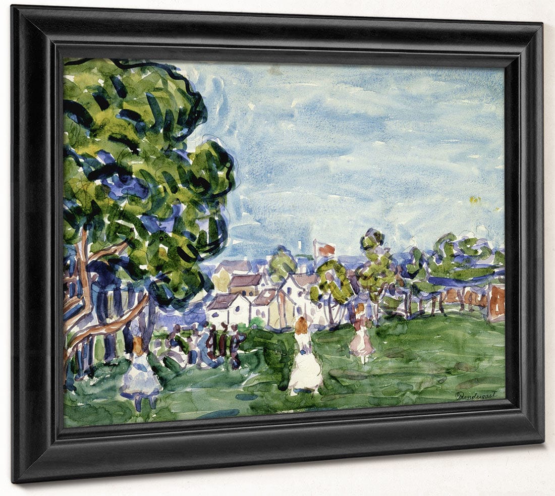 Summer Day, New England By Maurice Brazil Prendergast - Image 6
