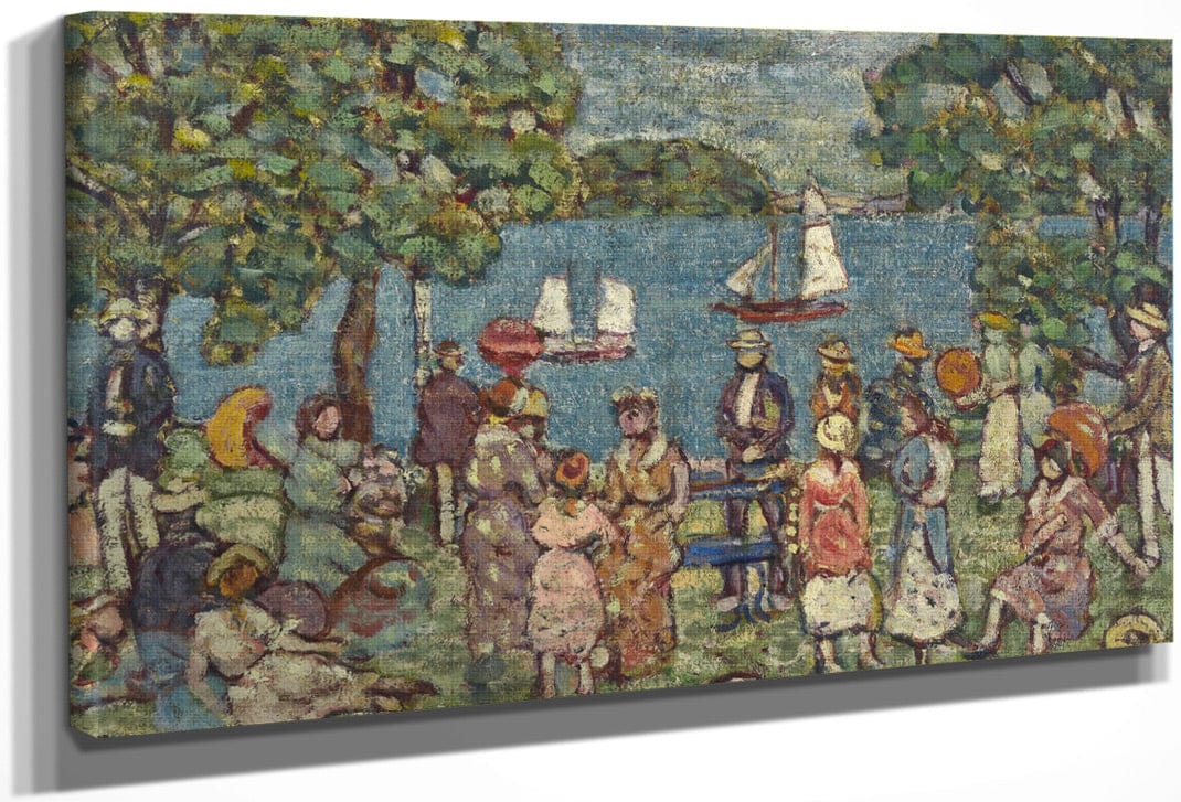 Summer Day, Salem By Maurice Brazil Prendergast