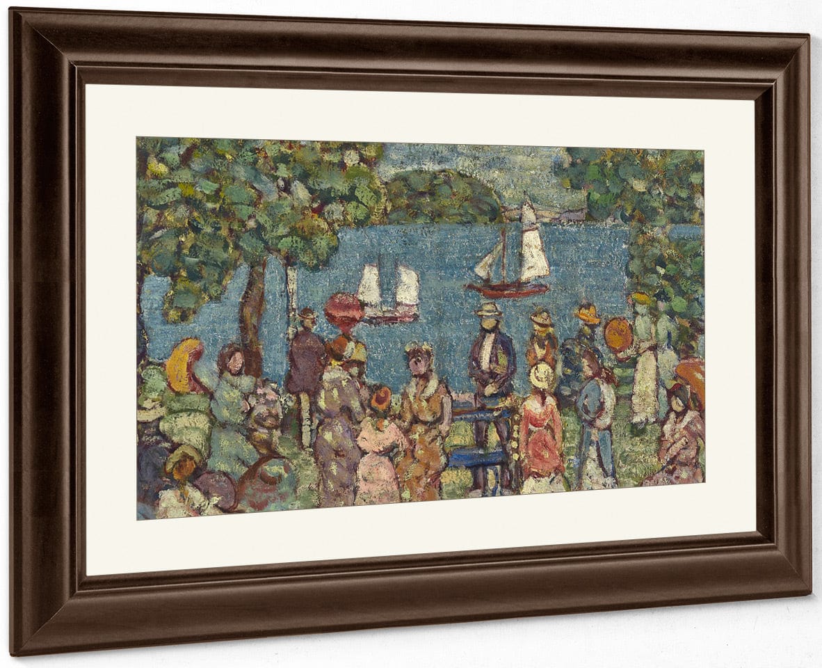 Summer Day, Salem By Maurice Brazil Prendergast - Image 3