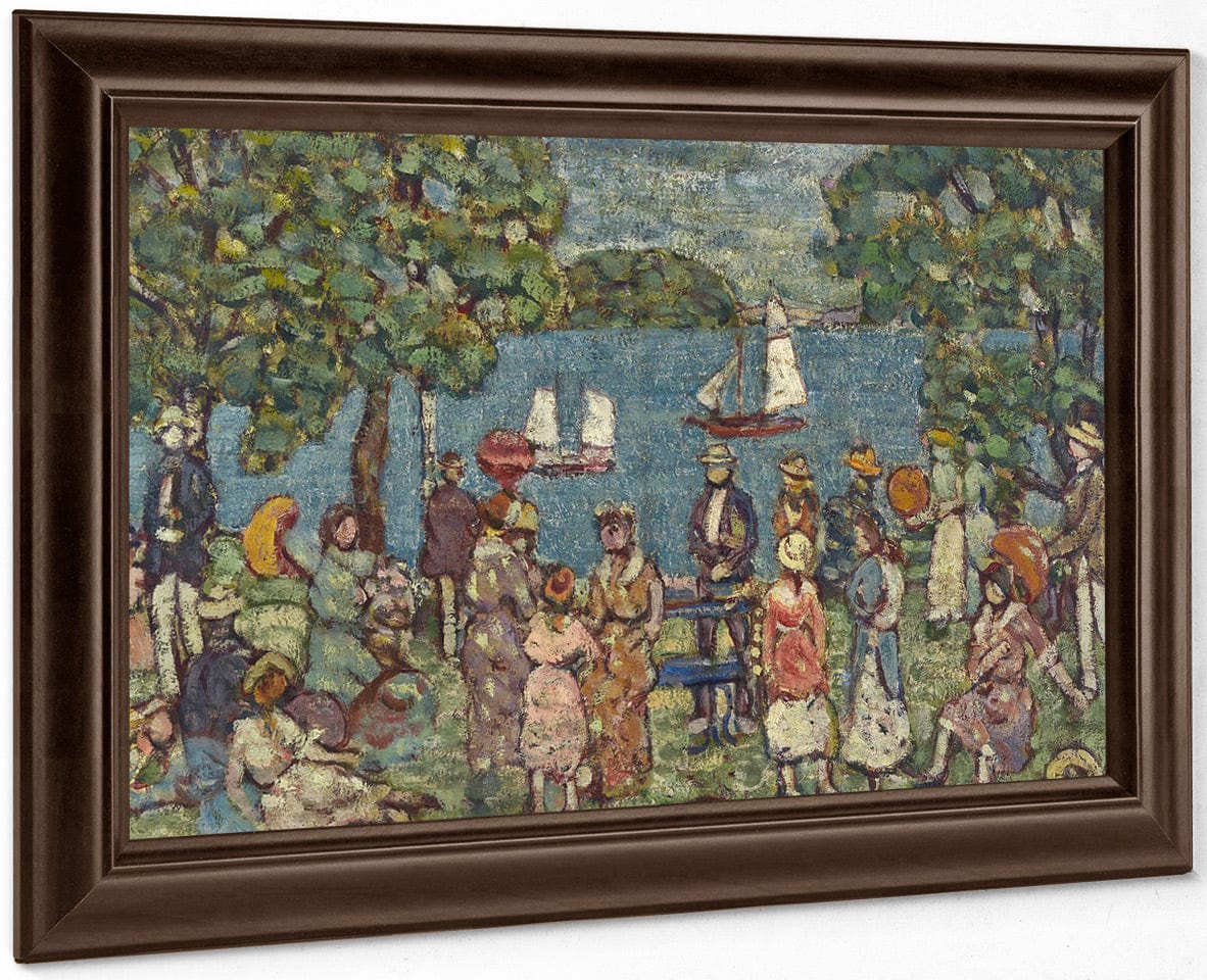 Summer Day, Salem By Maurice Brazil Prendergast - Image 4