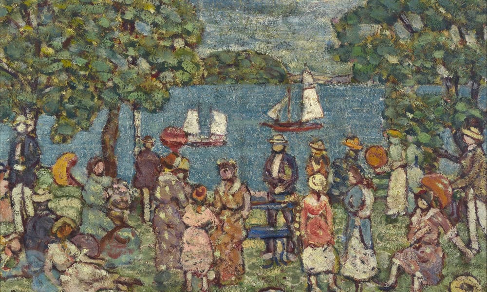 Summer Day, Salem By Maurice Brazil Prendergast - Image 5