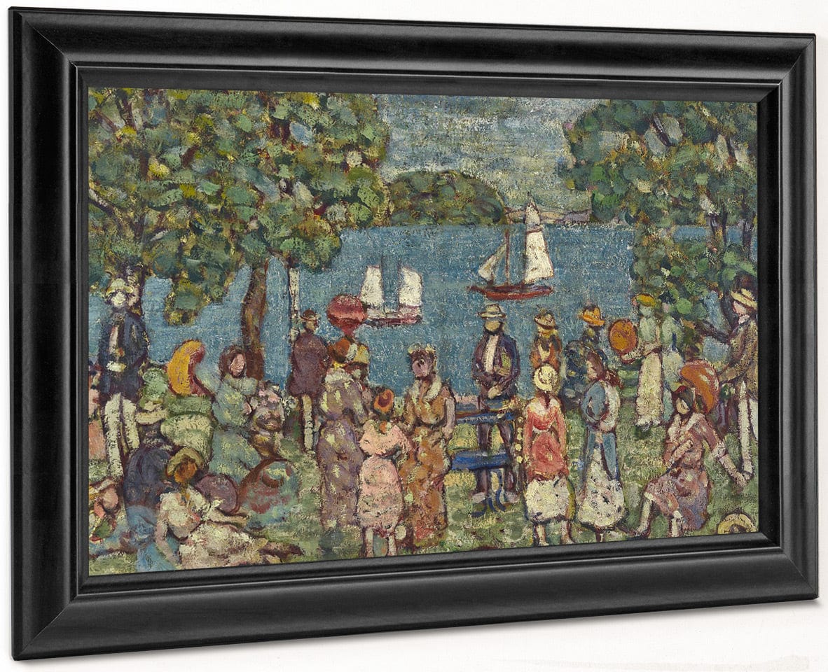 Summer Day, Salem By Maurice Brazil Prendergast - Image 6