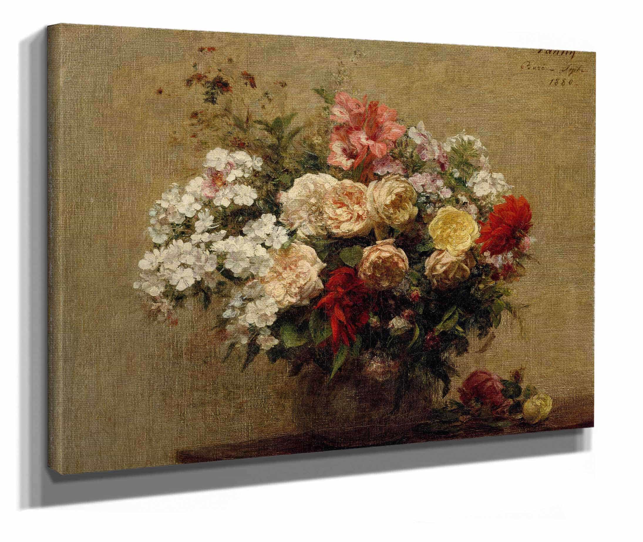 Summer Flowers by Henri Fantin Latour - Image 2