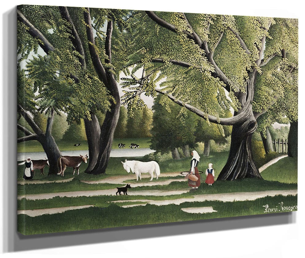 Summer By Henri Julien Felix Rousseau
