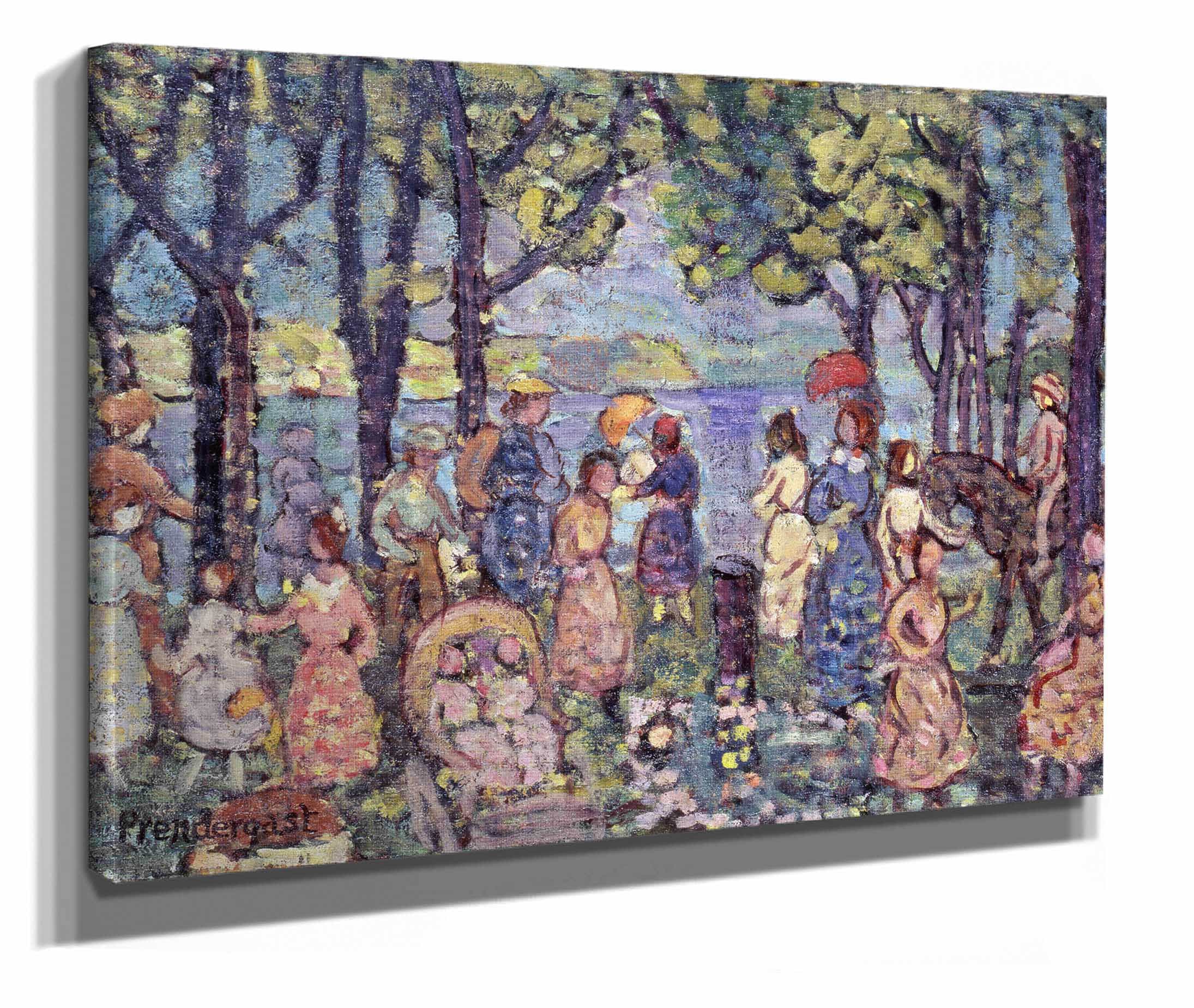 Summer New England by Maurice Prendergast - Image 2