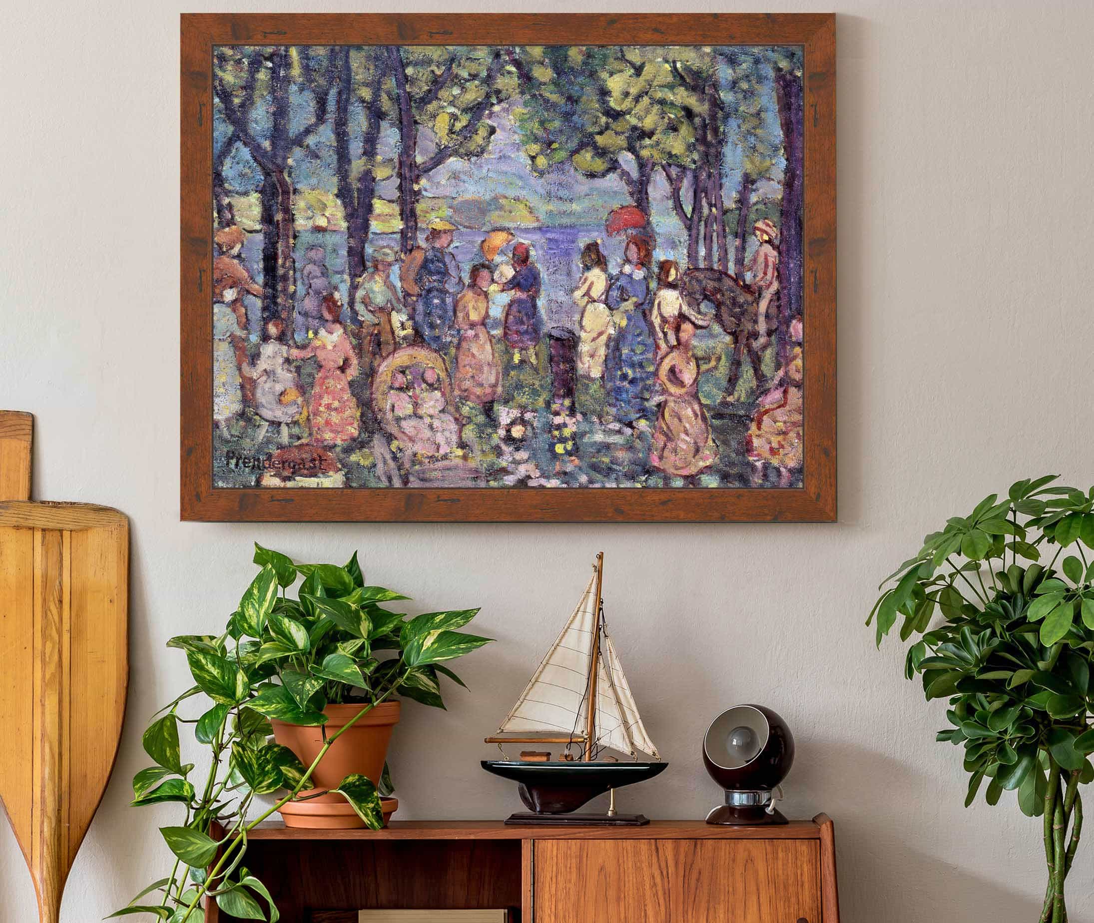 Summer New England by Maurice Prendergast - Image 3
