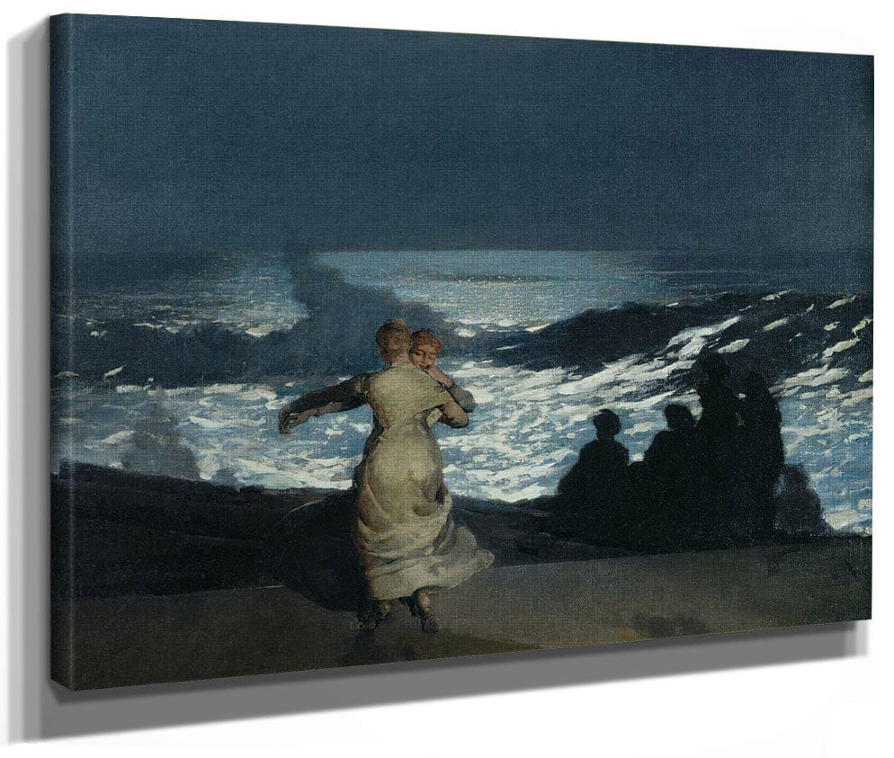 Summer Night By Winslow Homer