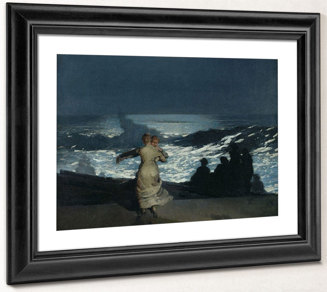 Summer Night By Winslow Homer - Image 4