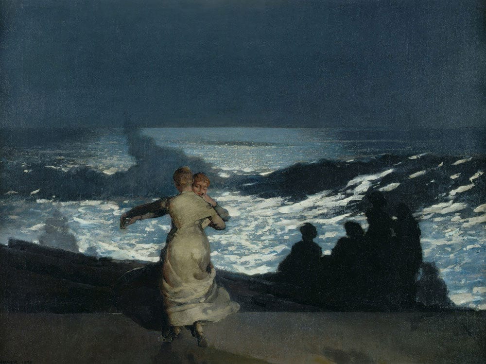 Summer Night By Winslow Homer - Image 7