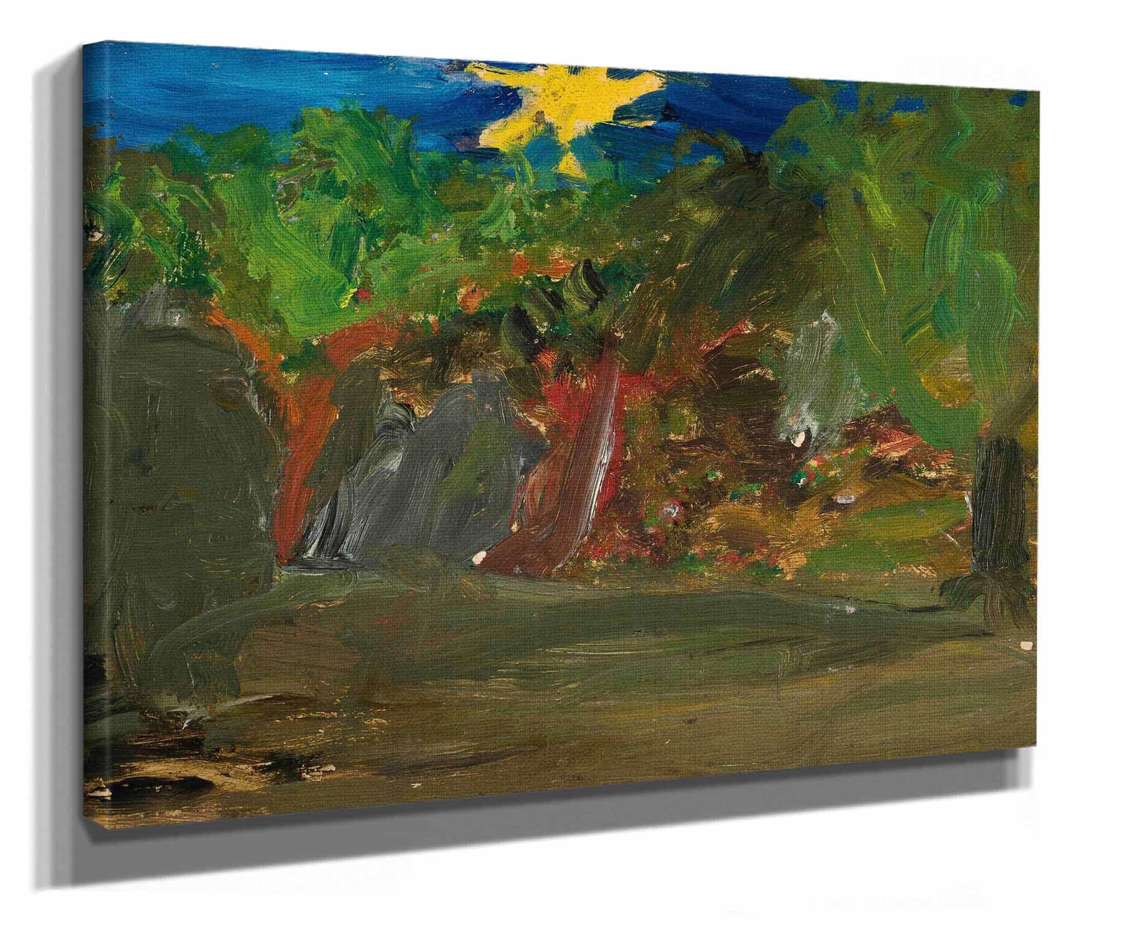 Sun Over A Garden by Tadeusz Makowski - Image 2