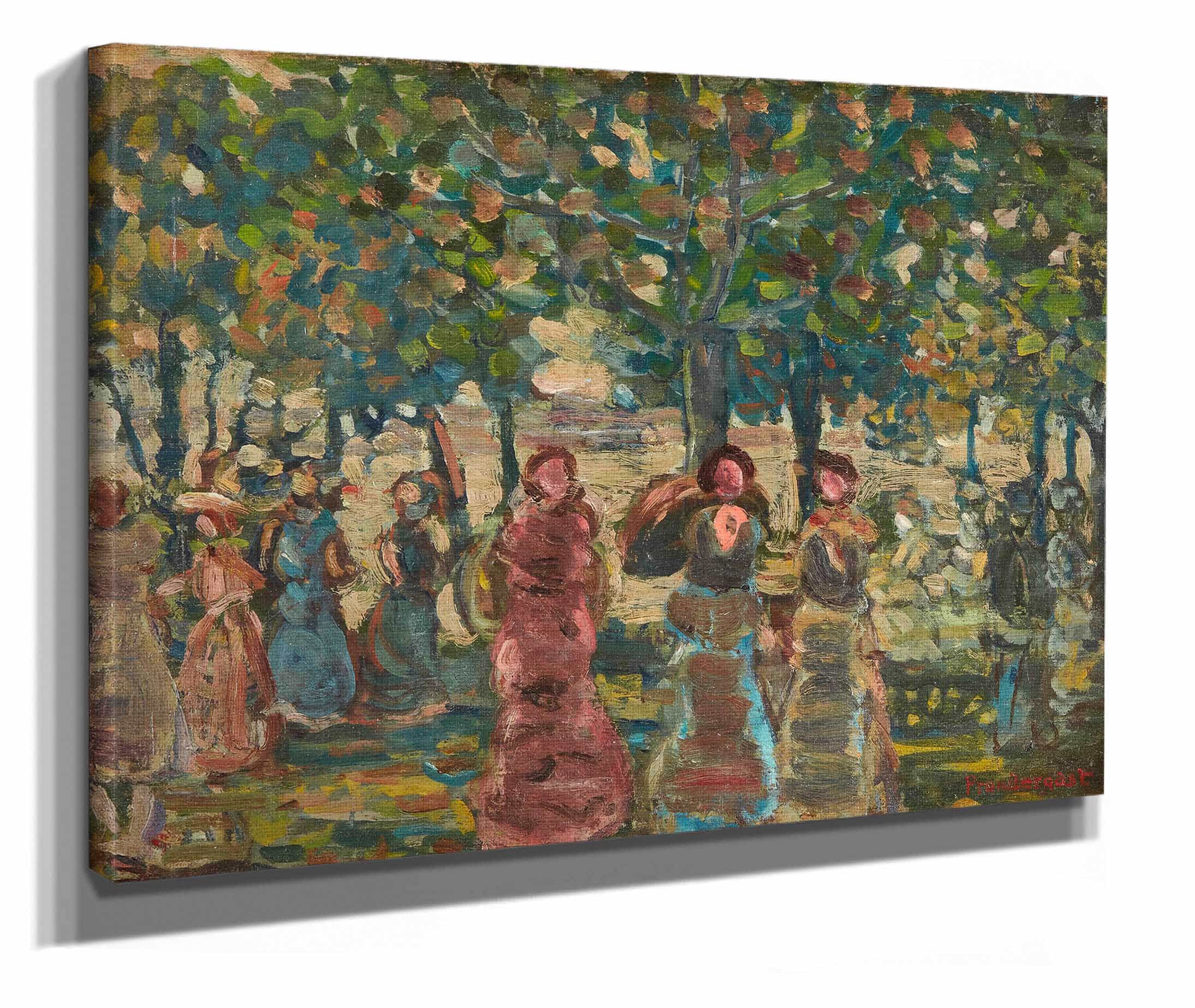 Sunday In The Park by Maurice Prendergast - Image 2
