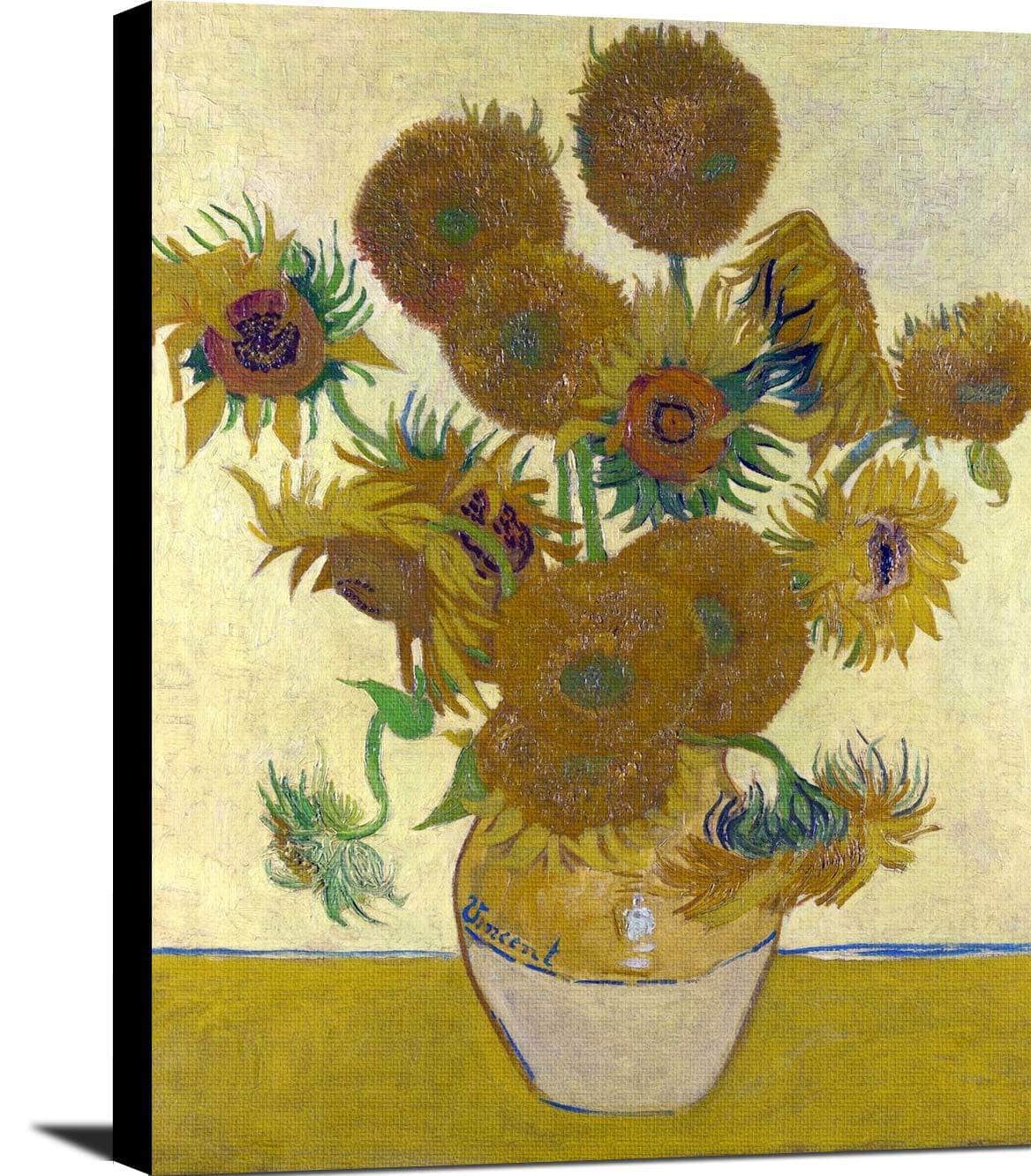 Sunflowers Painting Vincent Van Gogh Canvas Art - Image 2