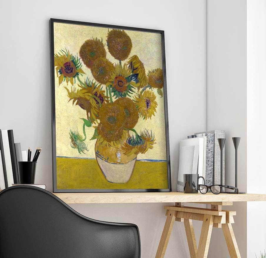 Sunflowers Painting Vincent Van Gogh Canvas Art - Image 4
