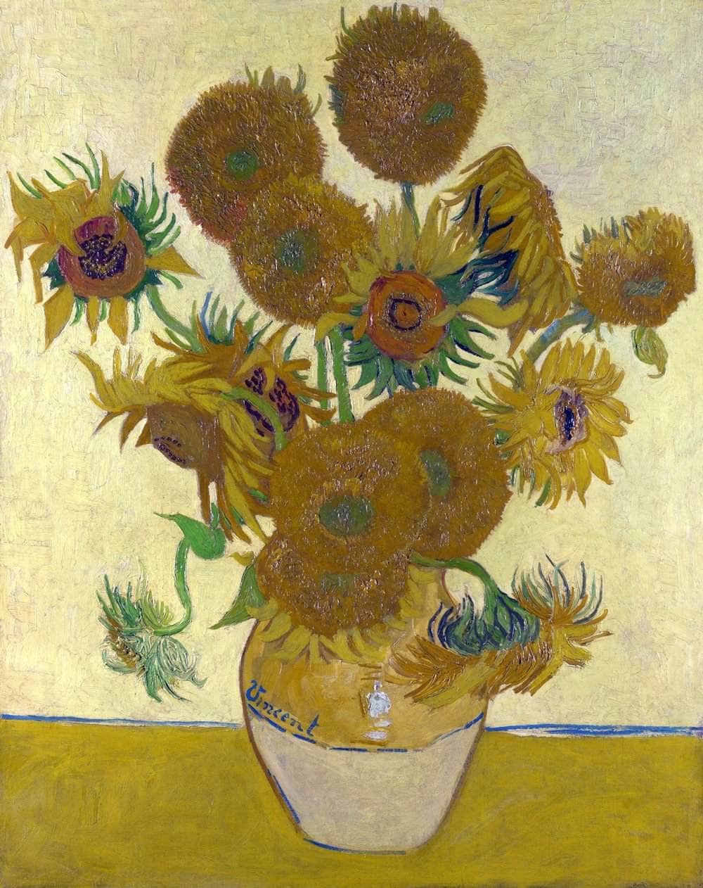 Sunflowers Painting Vincent Van Gogh Canvas Art - Image 5