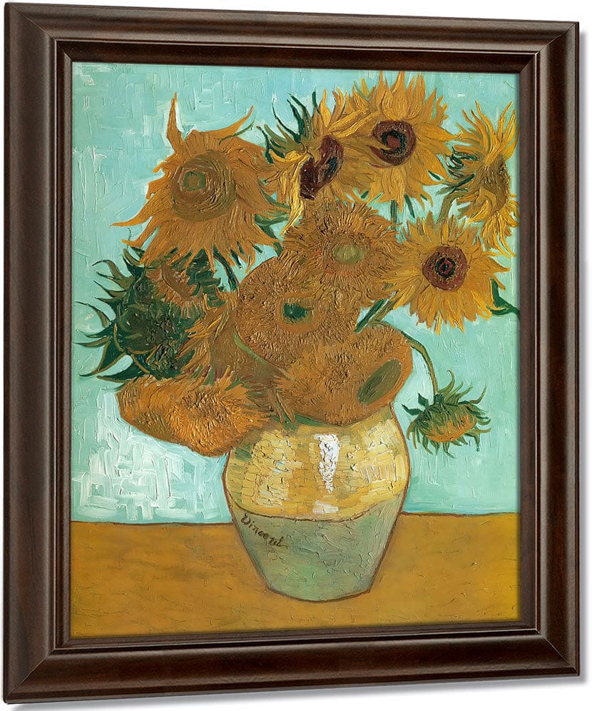 Sunflowers By Vincent Van Gogh By 01 - Image 4