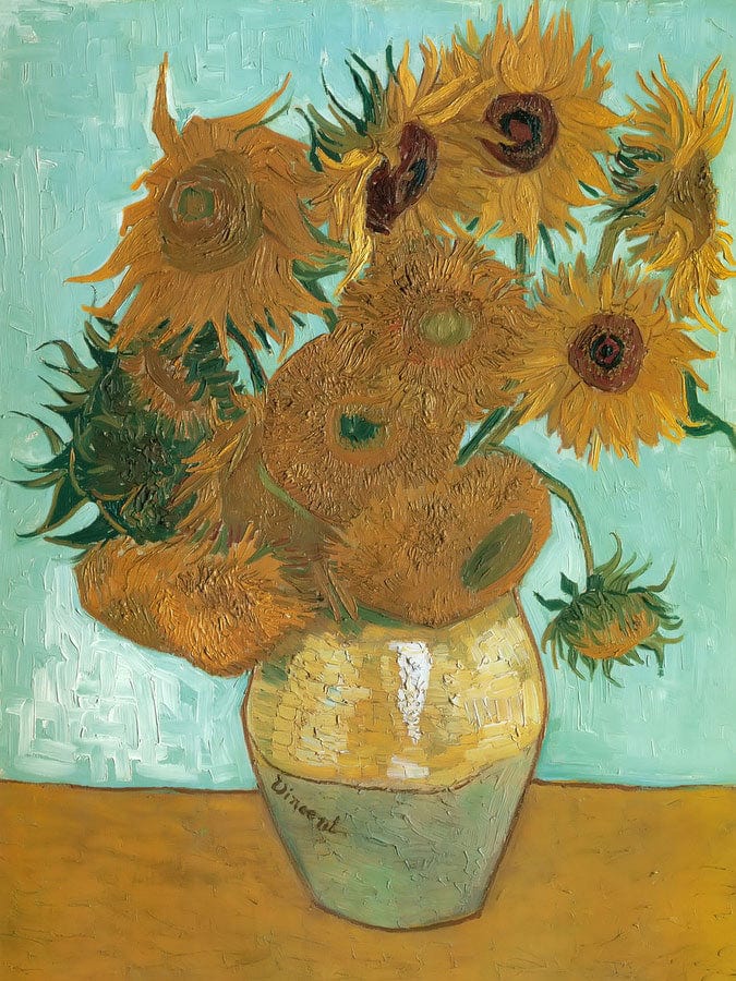 Sunflowers By Vincent Van Gogh By 01 - Image 5