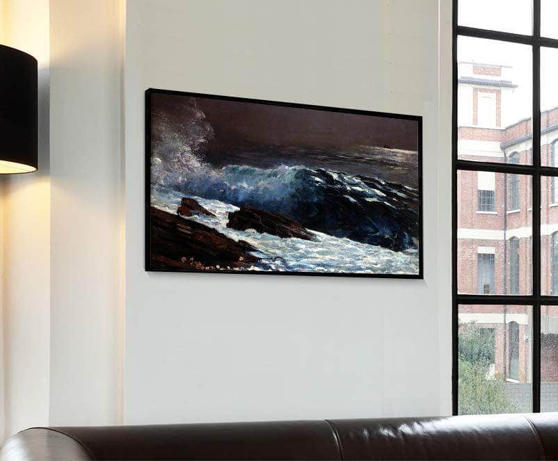 Sunlight On The Coast Painting Winslow Homer Canvas Art - Image 4