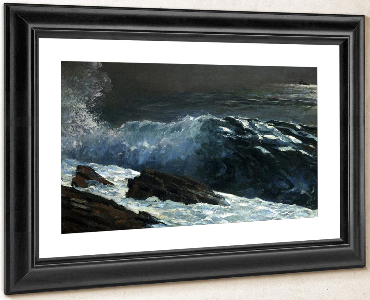 Sunlight On The Coast By Winslow Homer - Image 4
