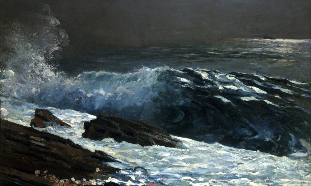 Sunlight On The Coast By Winslow Homer - Image 7