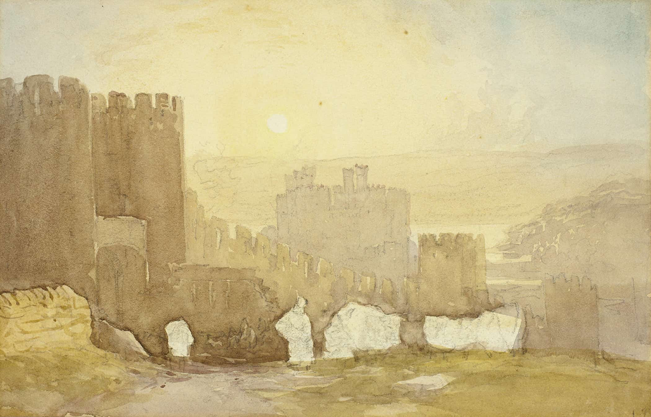 Sunrise Conway Castle by David Cox - Image 2