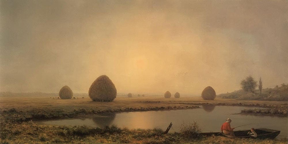 Sunrise On The Marshes By Martin Johnson Heade - Image 2