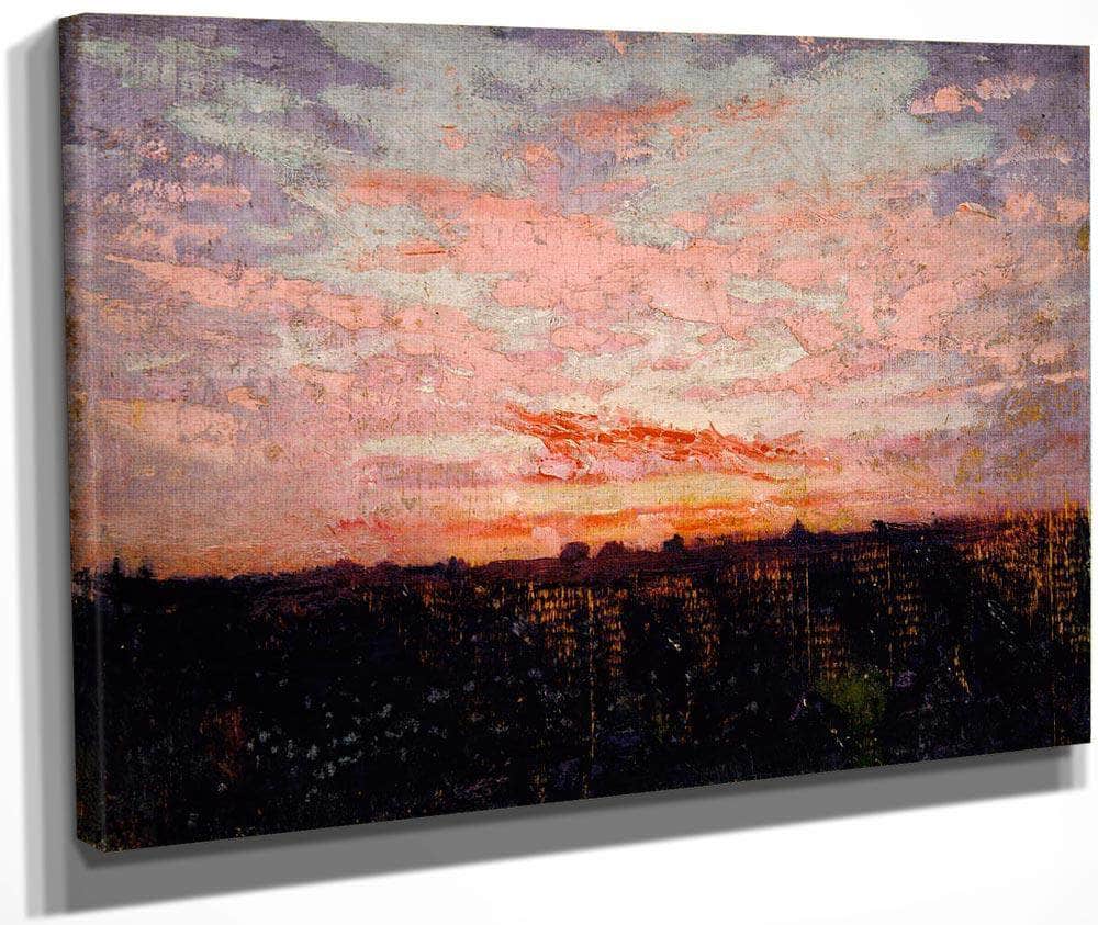 Sunrise Or Sunset, Study For Book, Concealing Coloration In The Animal Kingdom By Abbott Handerson Thayer