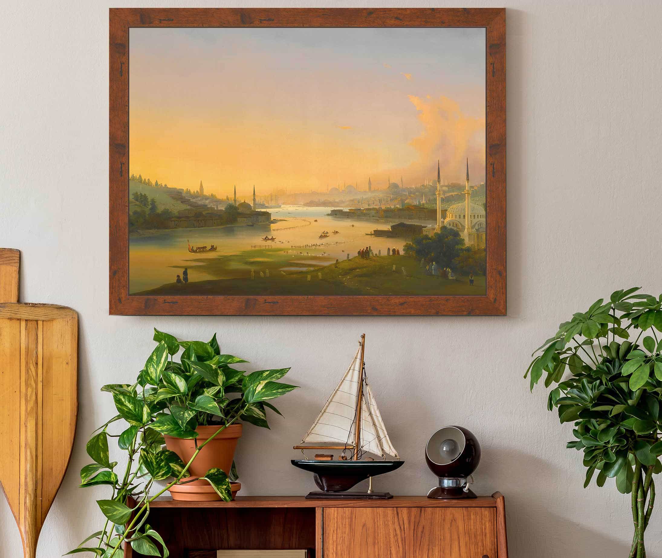 Sunrise Over The Golden Horn by Ippolito Caffi - Image 3