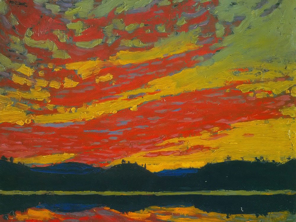 Sunset 1915 By Tom Thomson - Image 7