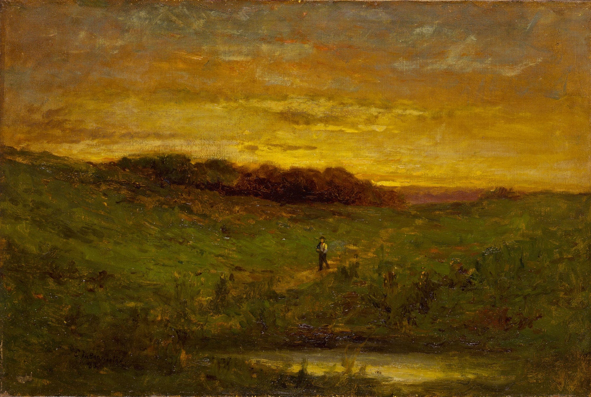 Sunset by Edward Mitchell Bannister - Image 3