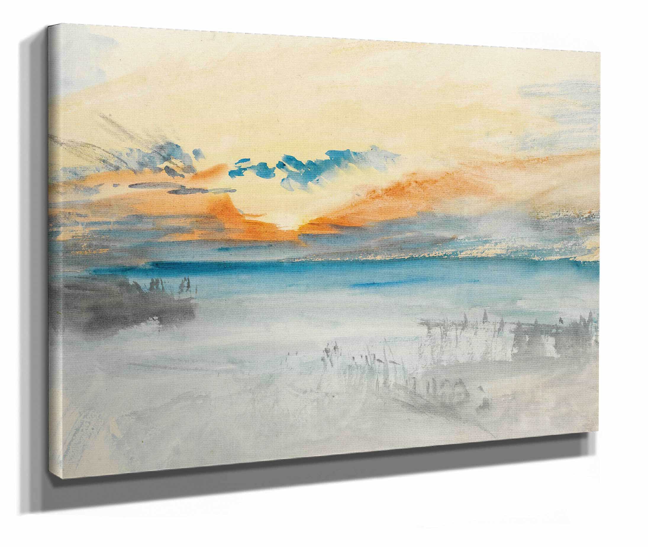 Sunset Over Water by Joseph Mallord William Turner - Image 2