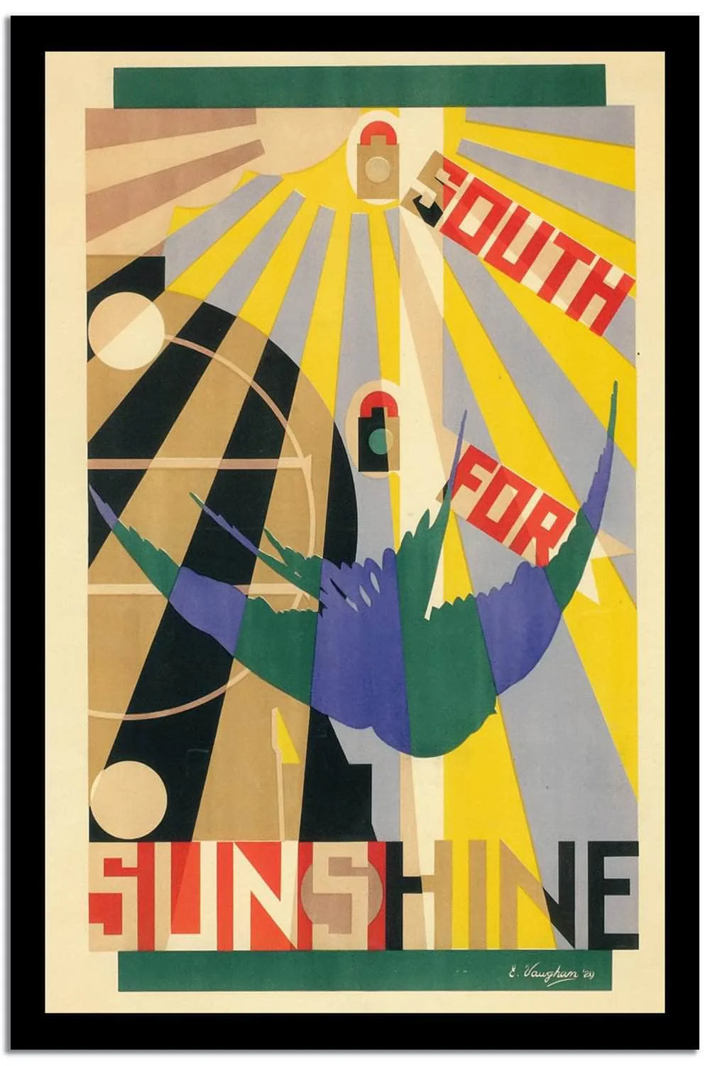 Sunshine Vintage Poster - Image 2
