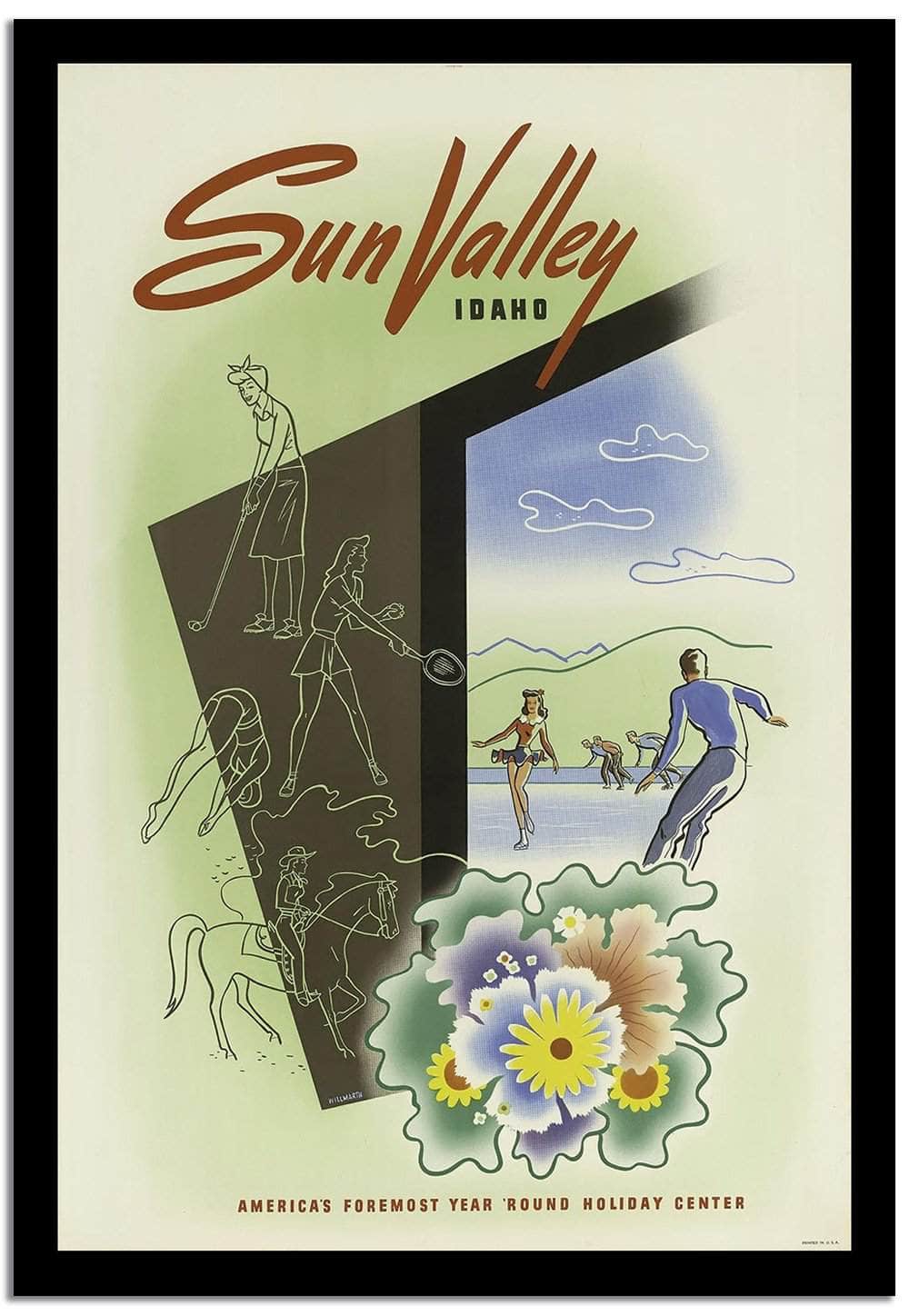 Sun Valley Vintage Poster - Image 2