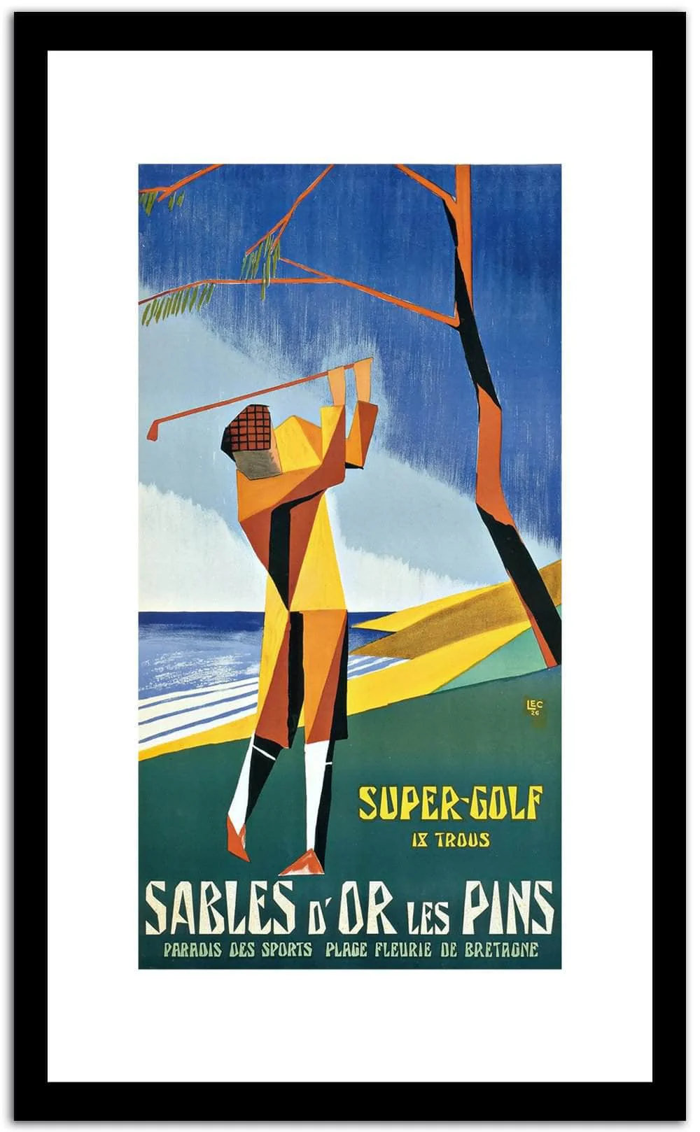 Supergole Vintage Poster