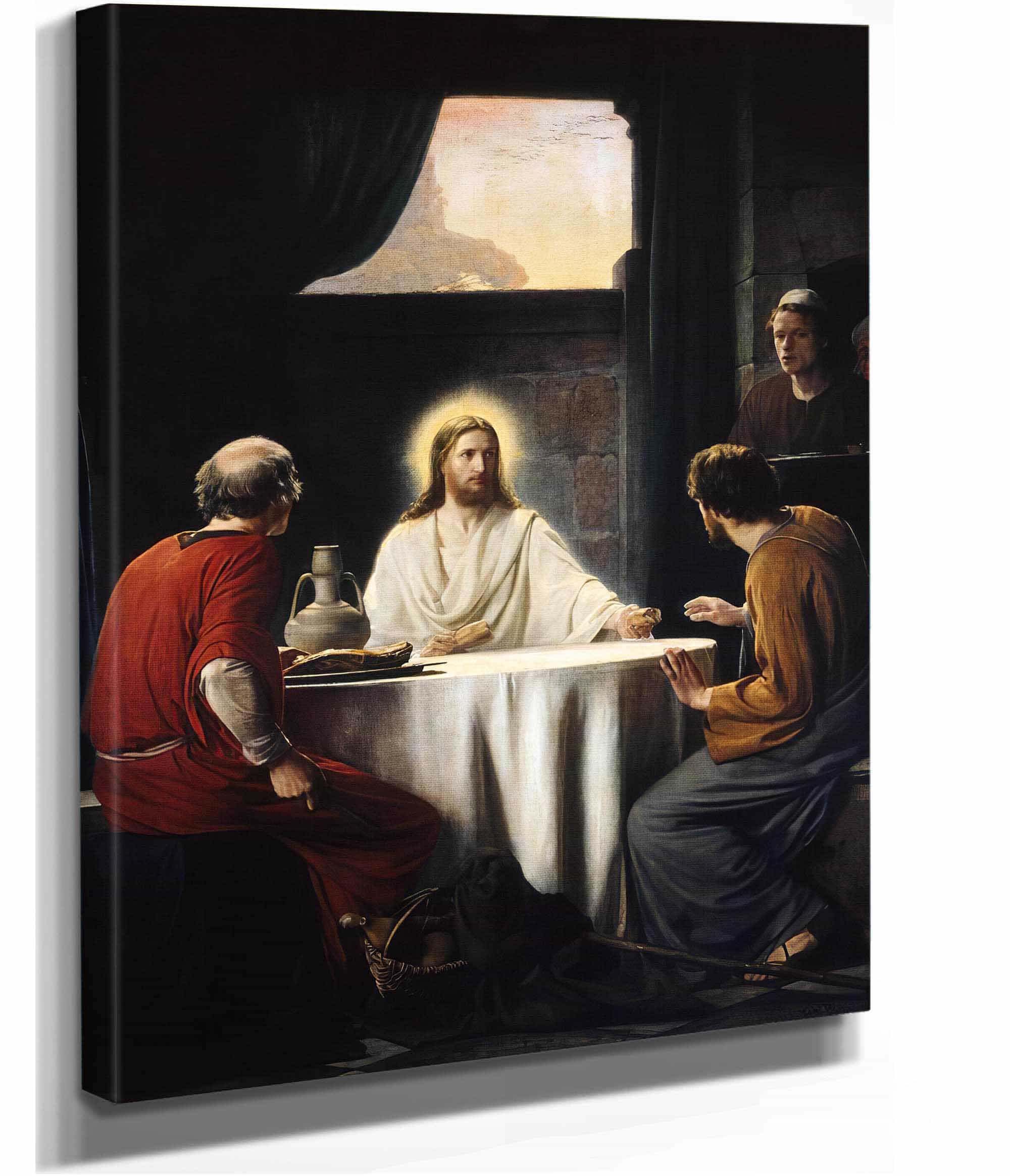 Supper At Emaus by Carl Bloch - Image 2